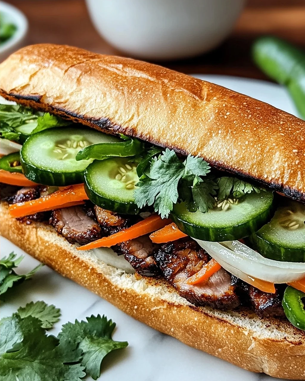 Banh Mi Sandwich: Authentischer Genuss für Zuhause