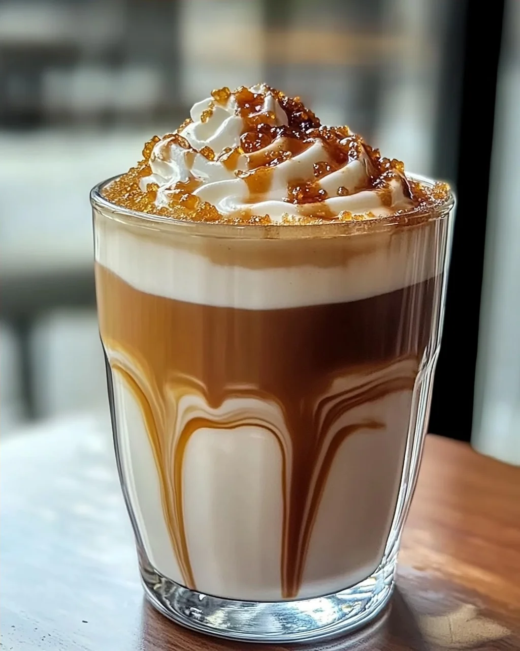 Brauner Zucker Dalgona Milchtee selbstgemacht