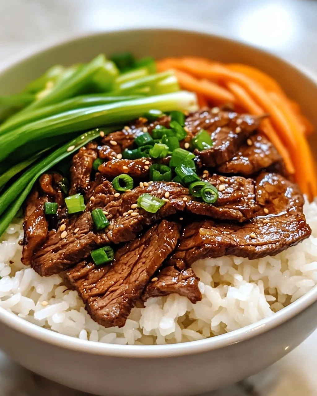 Bulgogi Rind Reis Bowl: Einfach & Lecker genießen!