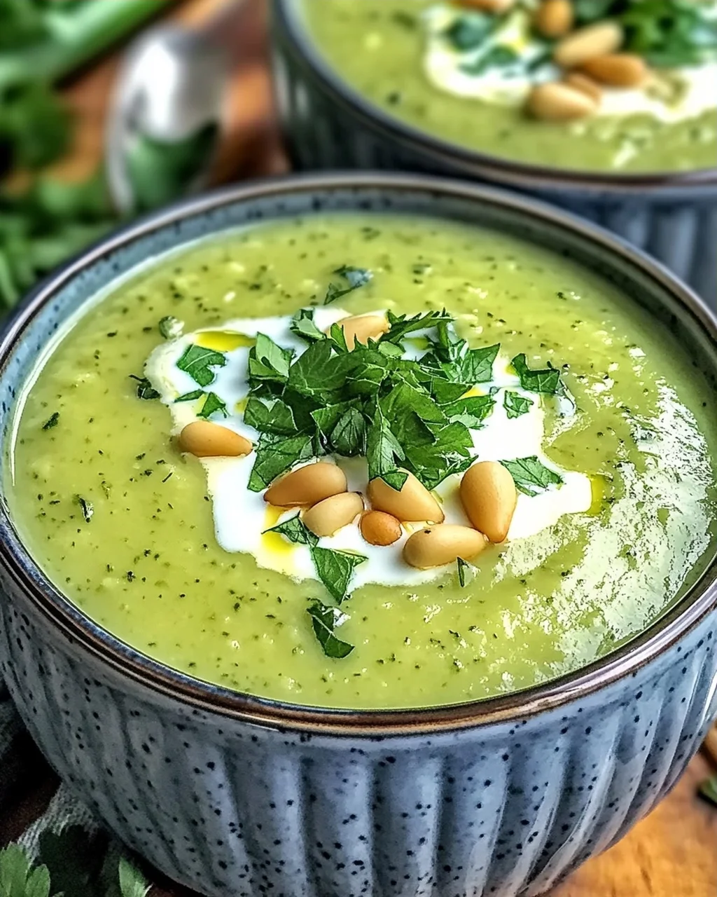 Cremige Zucchinisuppe für den perfekten Sommergenuss