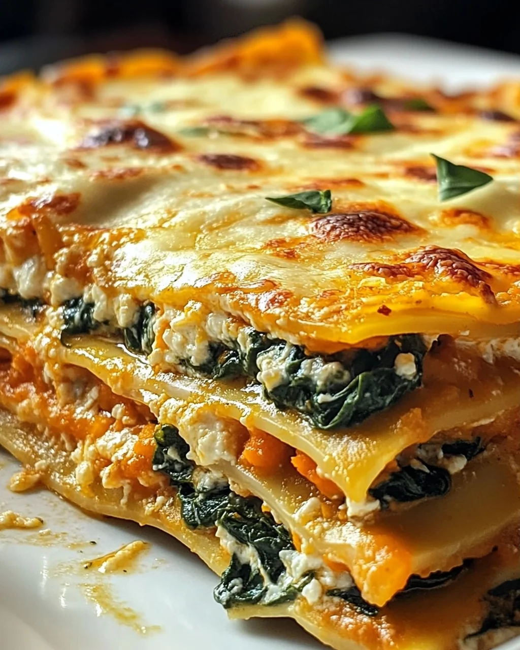 Delicious Pumpkin Spinach Lasagna for Connoisseurs