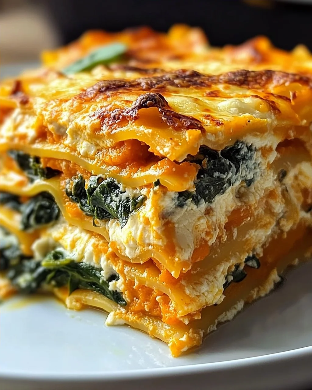 Delicious Pumpkin Spinach Lasagna for Connoisseurs