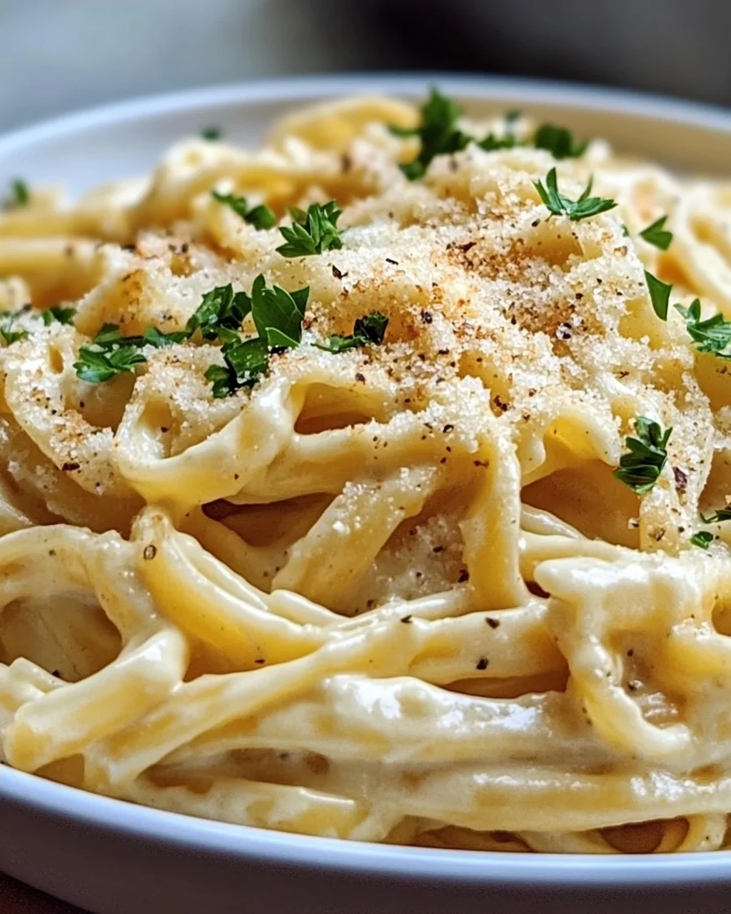 Einfache Cremige Knoblauch Parmesan Pasta – Blitzschnell & Lecker!