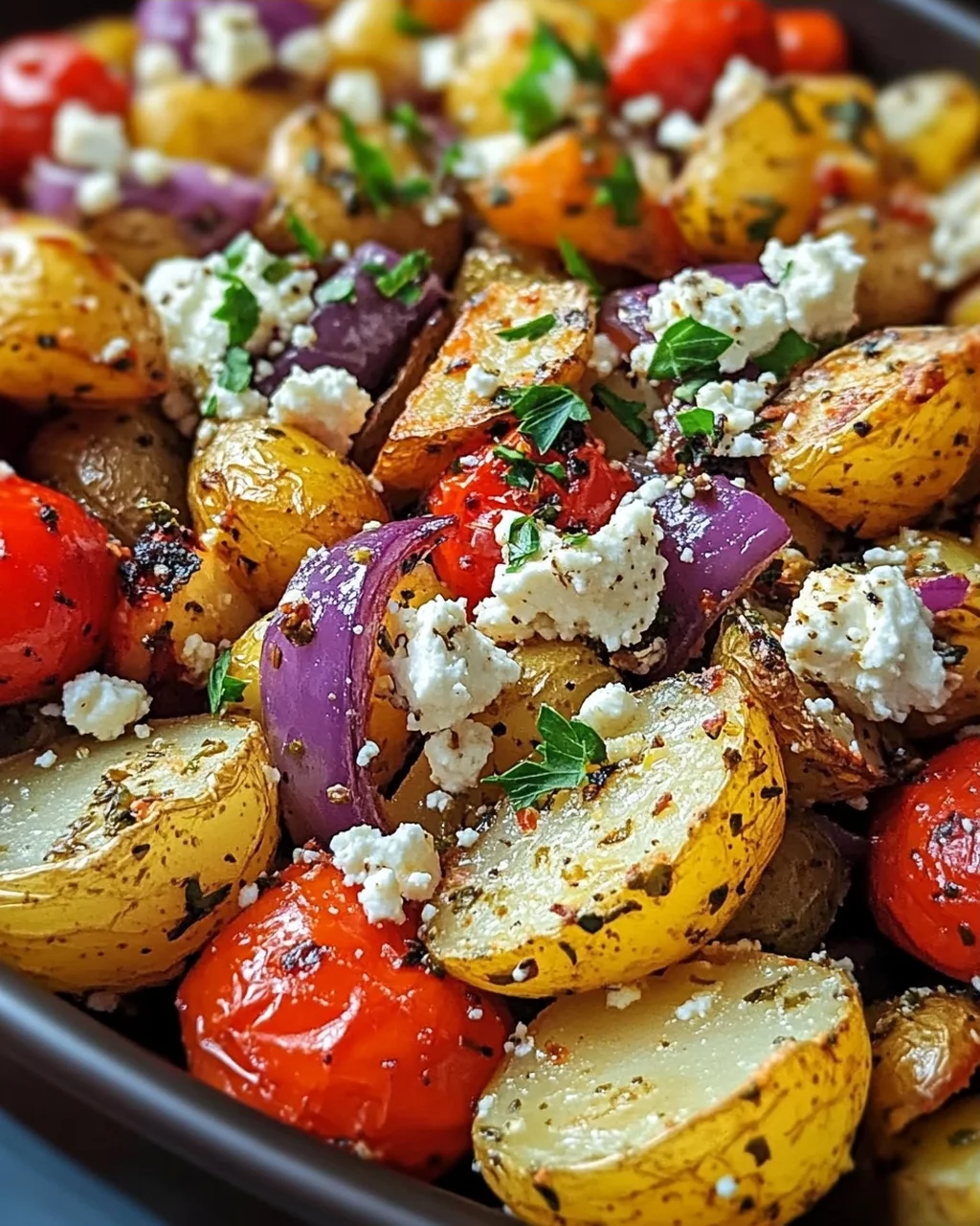 Feta Kartoffeln Ofengemüse