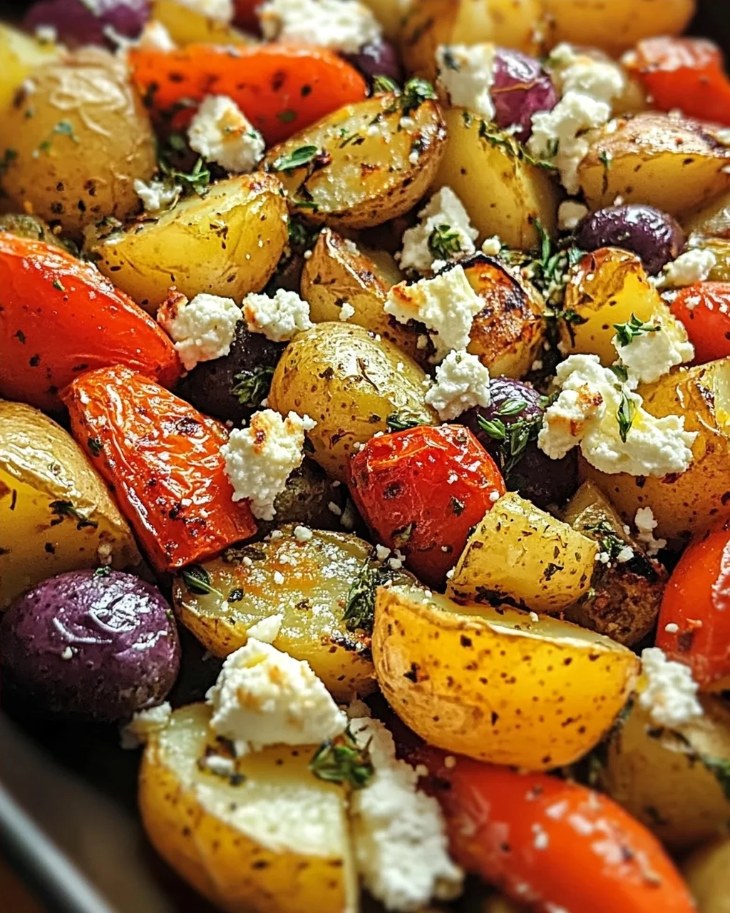 Feta Kartoffeln Ofengemüse