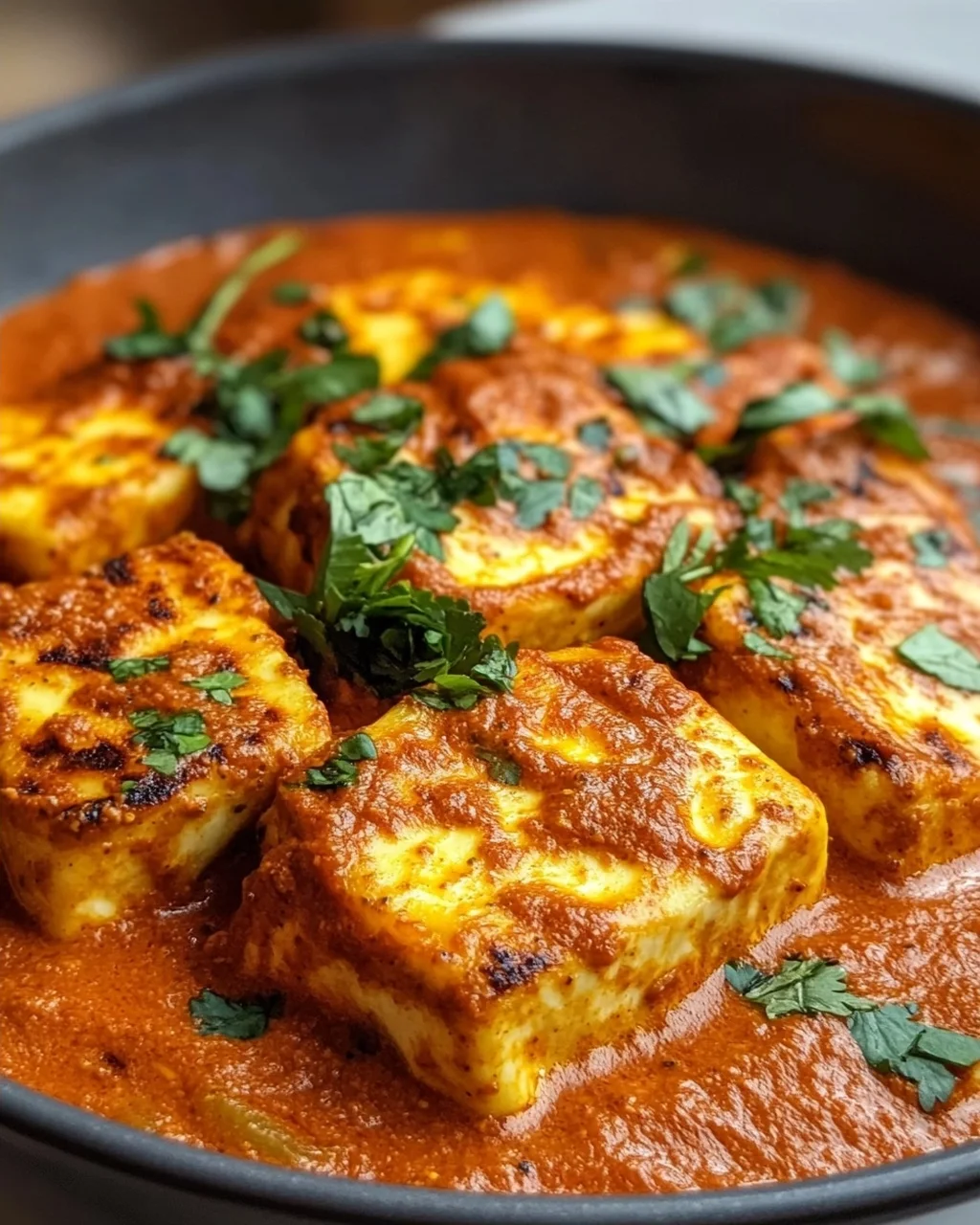 Halloumi Makhani: Einfaches & authentisches indisches Curry