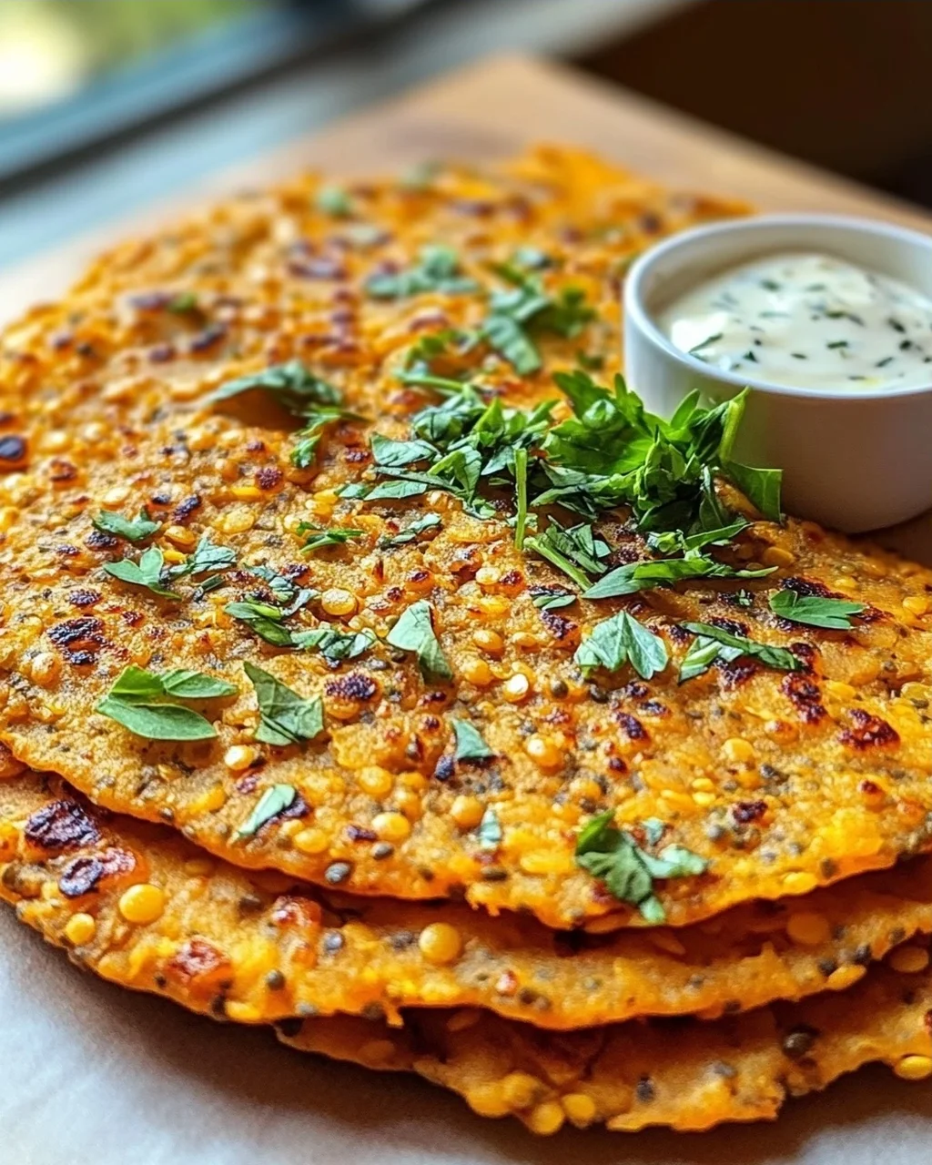 High Protein Rote Linsen Fladenbrot – Gesund und Lecker!