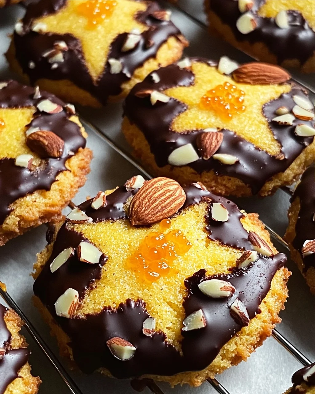 Himmelsboten oder mürbe Orangen-Plätzchen