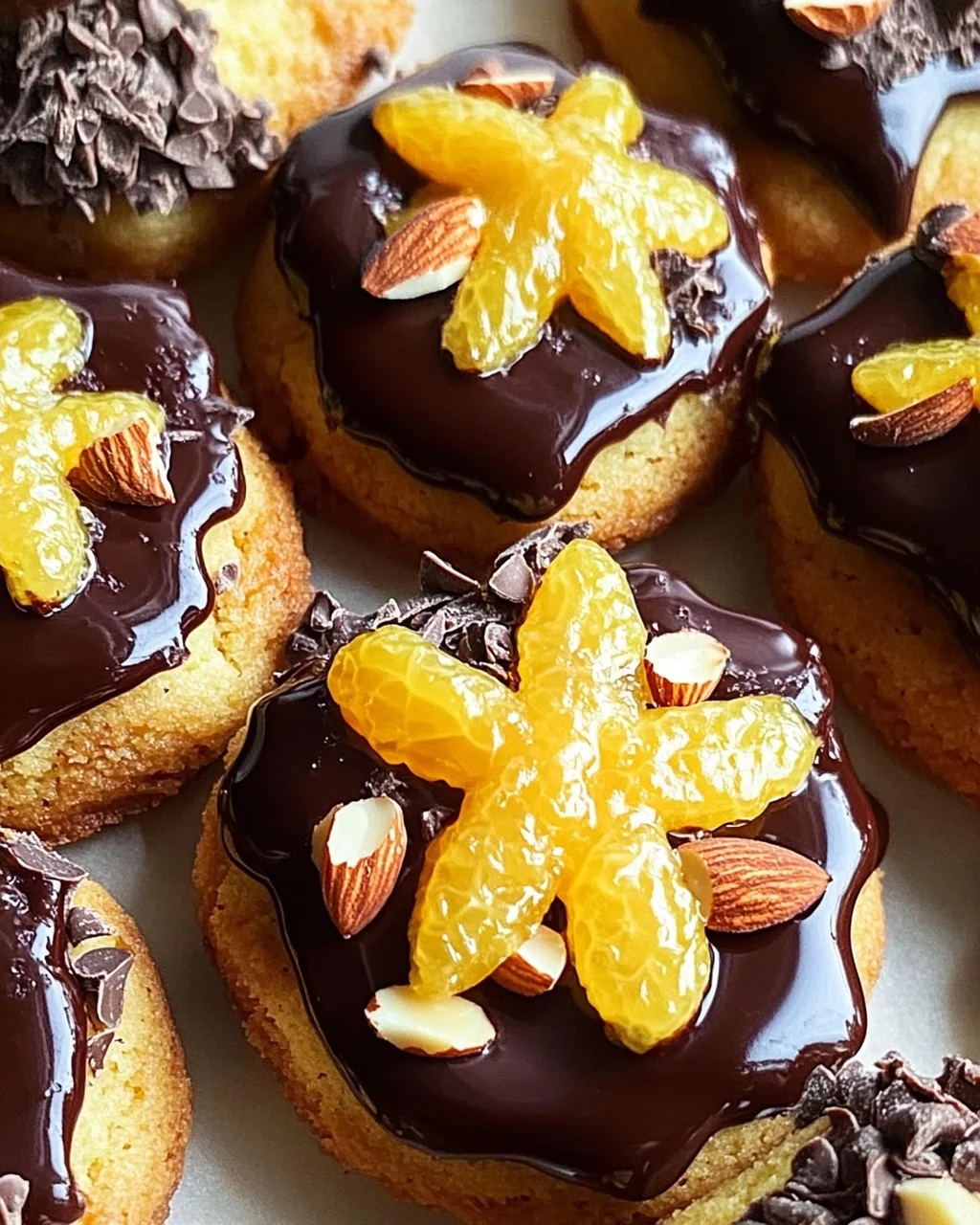 Himmelsboten oder mürbe Orangen-Plätzchen