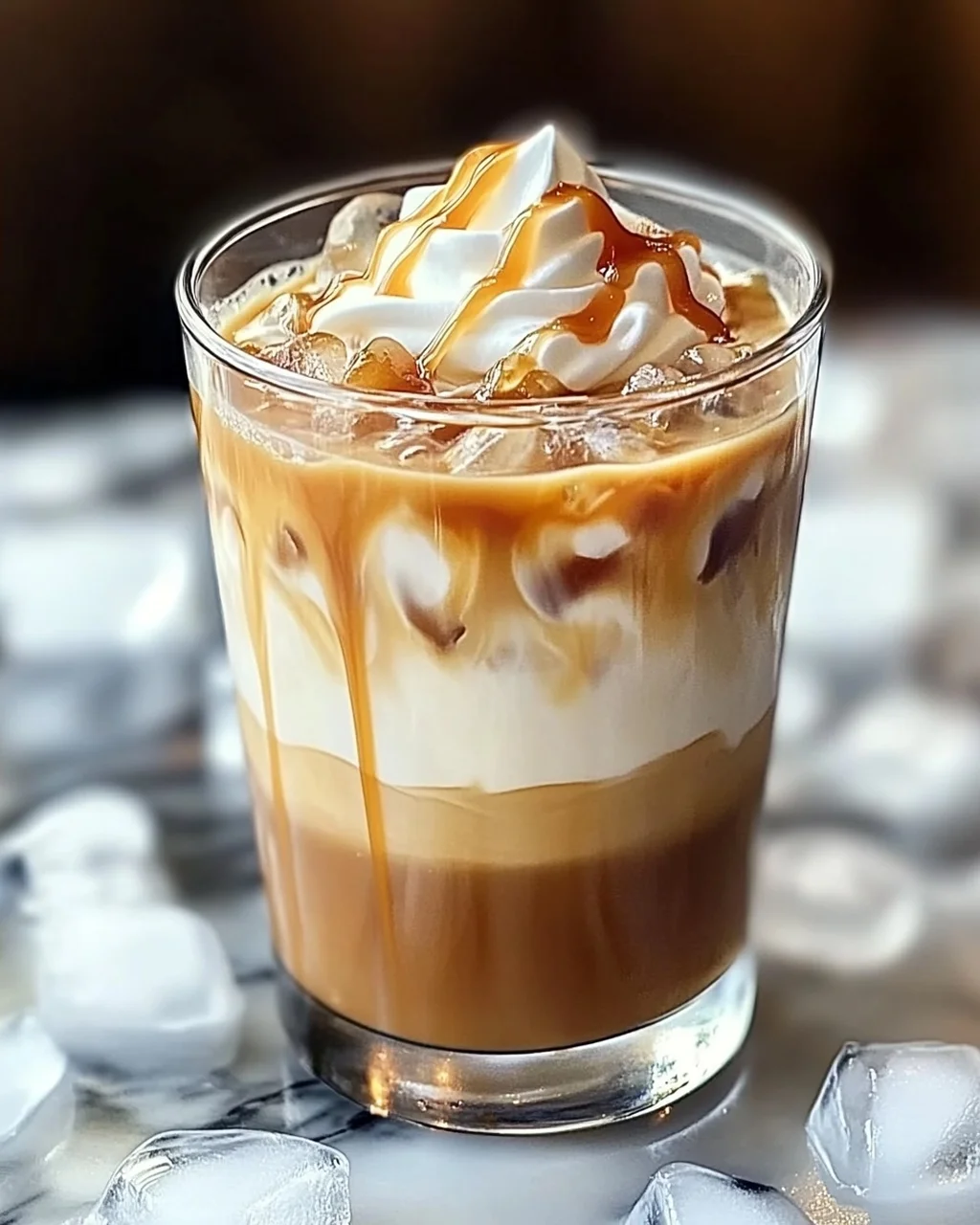 Karamell Mandeldrink Eiskaffee – Schnell und Lecker