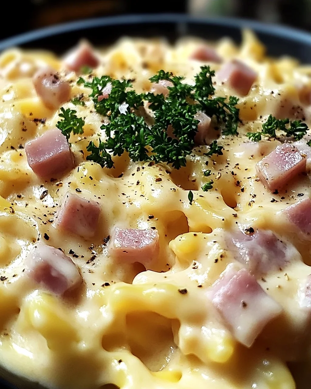 Käse-Schinken-Sahne Spätzle