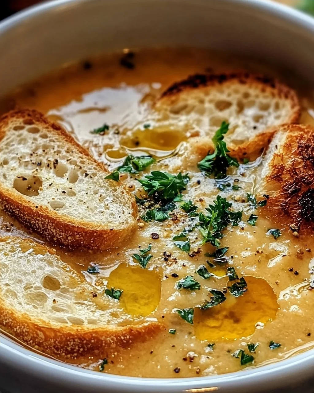 Knoblauchsuppe: Köstliche, wärmende Gaumenfreude