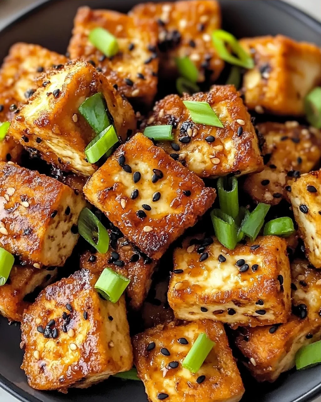 Knusprig gebratener Tofu: Der perfekte Snack!