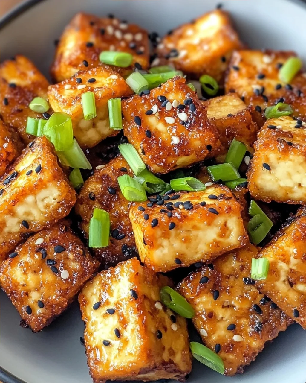 Knusprig gebratener Tofu: Der perfekte Snack!