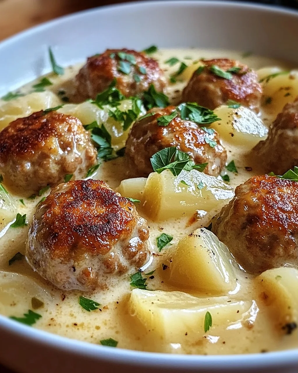 Kohlrabigemüse in heller