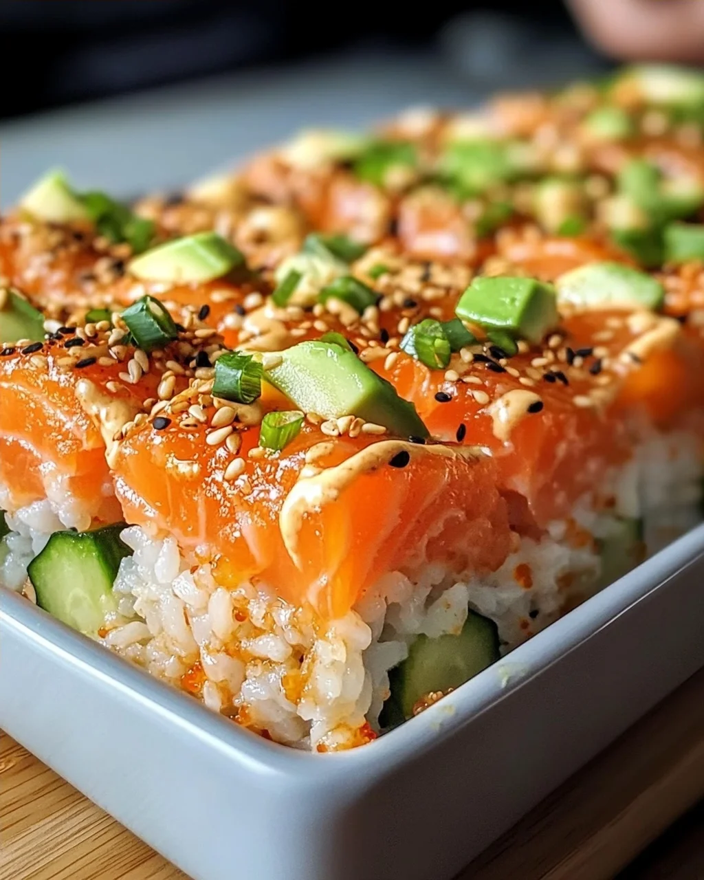 Lachs Sushi Auflauf – Der perfekte Sushi Genuss zuhause