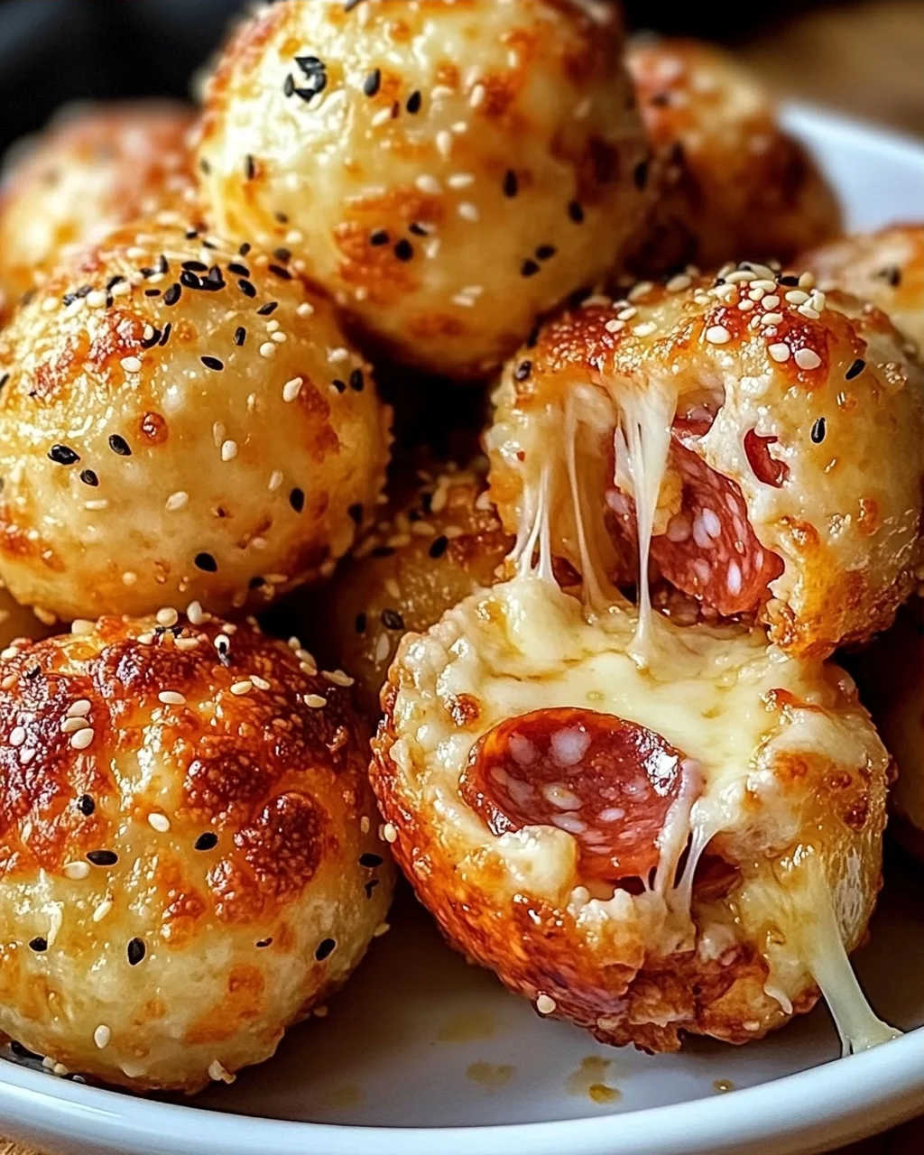 Leckere Pizza Bällchen