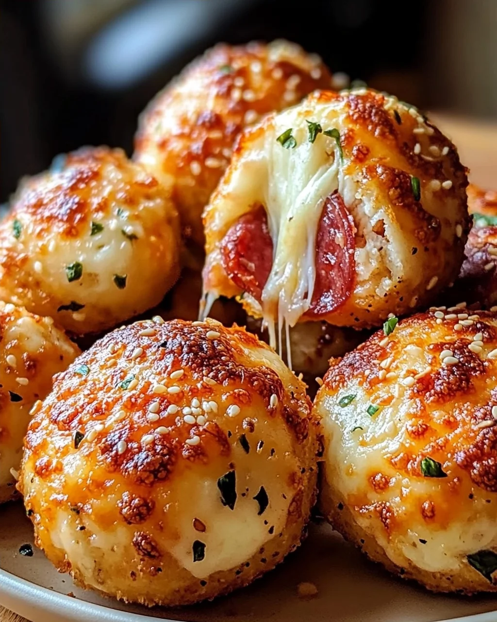 Leckere Pizza Bällchen