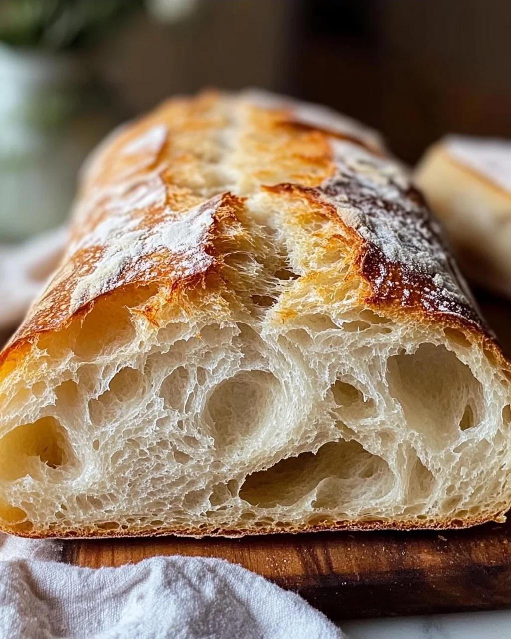Leckeres Ciabatta-Brot Rezept für frisches Backvergnügen