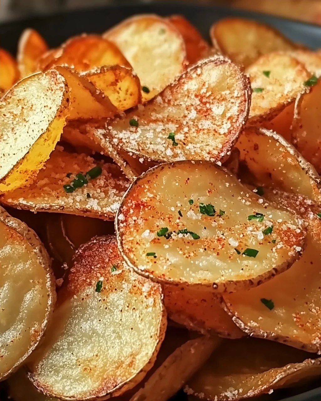 Luftfritteuse Kartoffelchips für den perfekten Snack