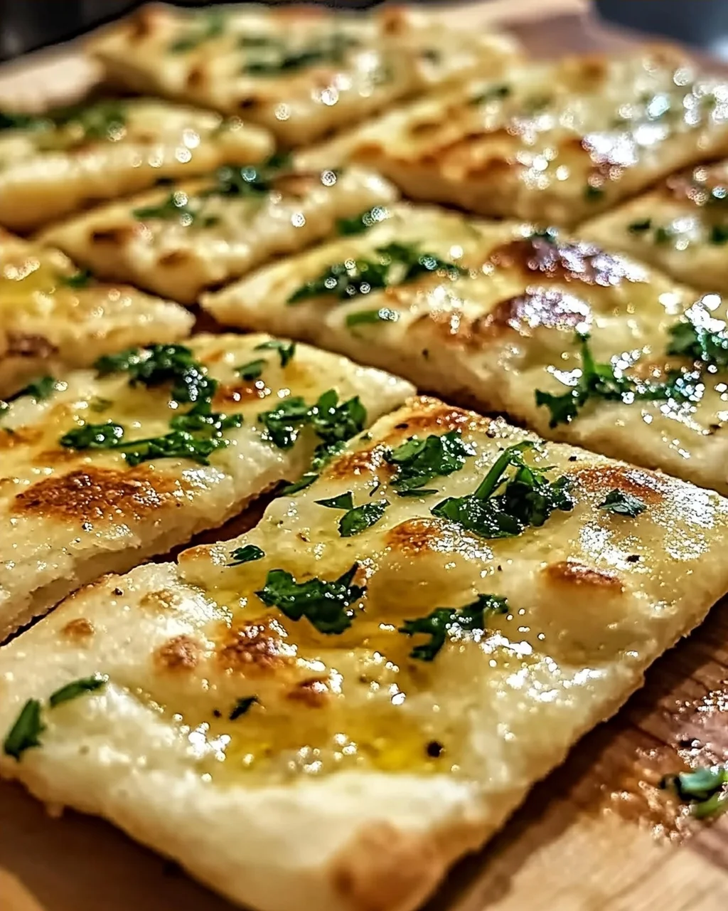 Luftfritteuse Knoblauch Fladenbrot – Schnell & Lecker