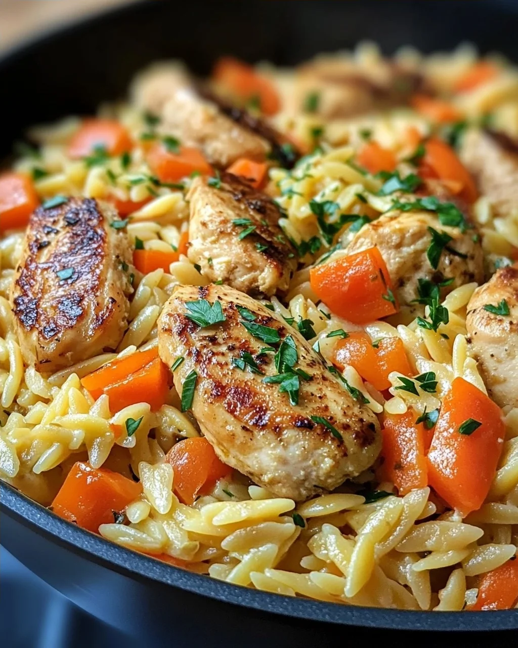 Onepot Orzo-Wikinger-Topf