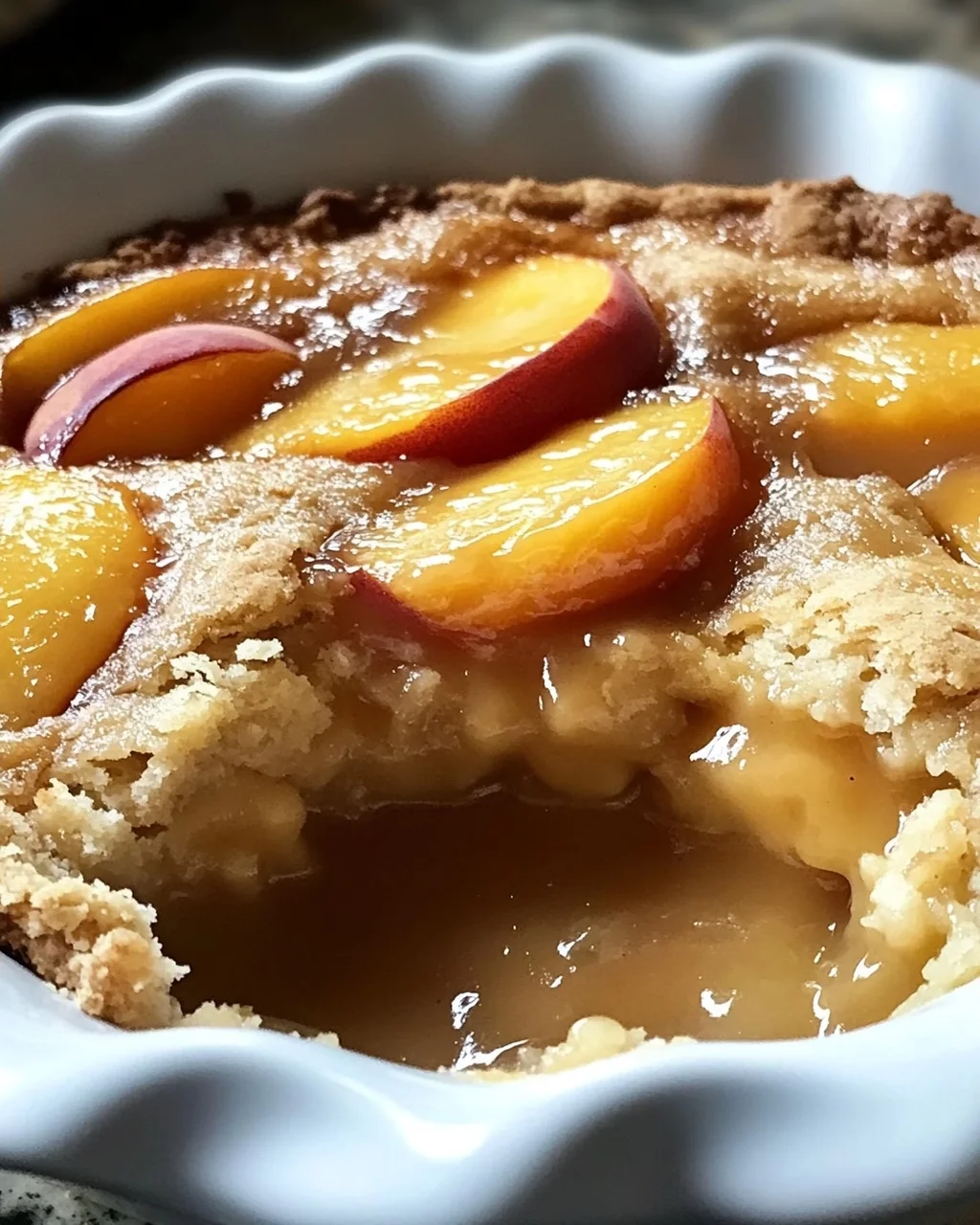 Pfirsich-Cobbler ganz einfach selbst gemacht