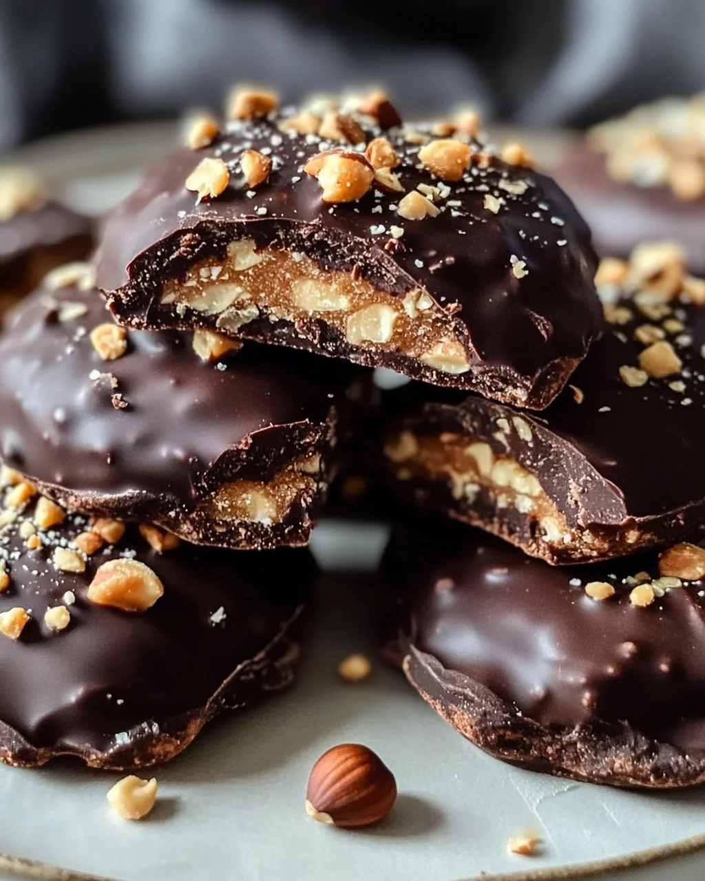 Rocher Plätzchen: Perfekte Nougat Schoko Weihnachtskekse