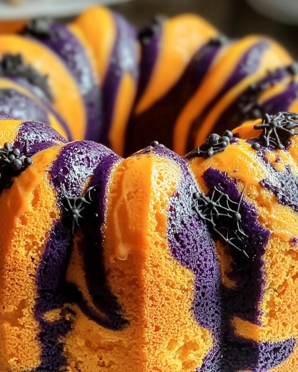 Spooky Swirl Halloween Bundt Cake – Dein Gruselkuchen!