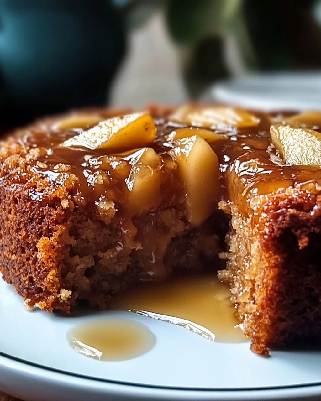Sticky Pear Gin Extractger Kuchen: Süße Birne trifft auf Gin-Aroma