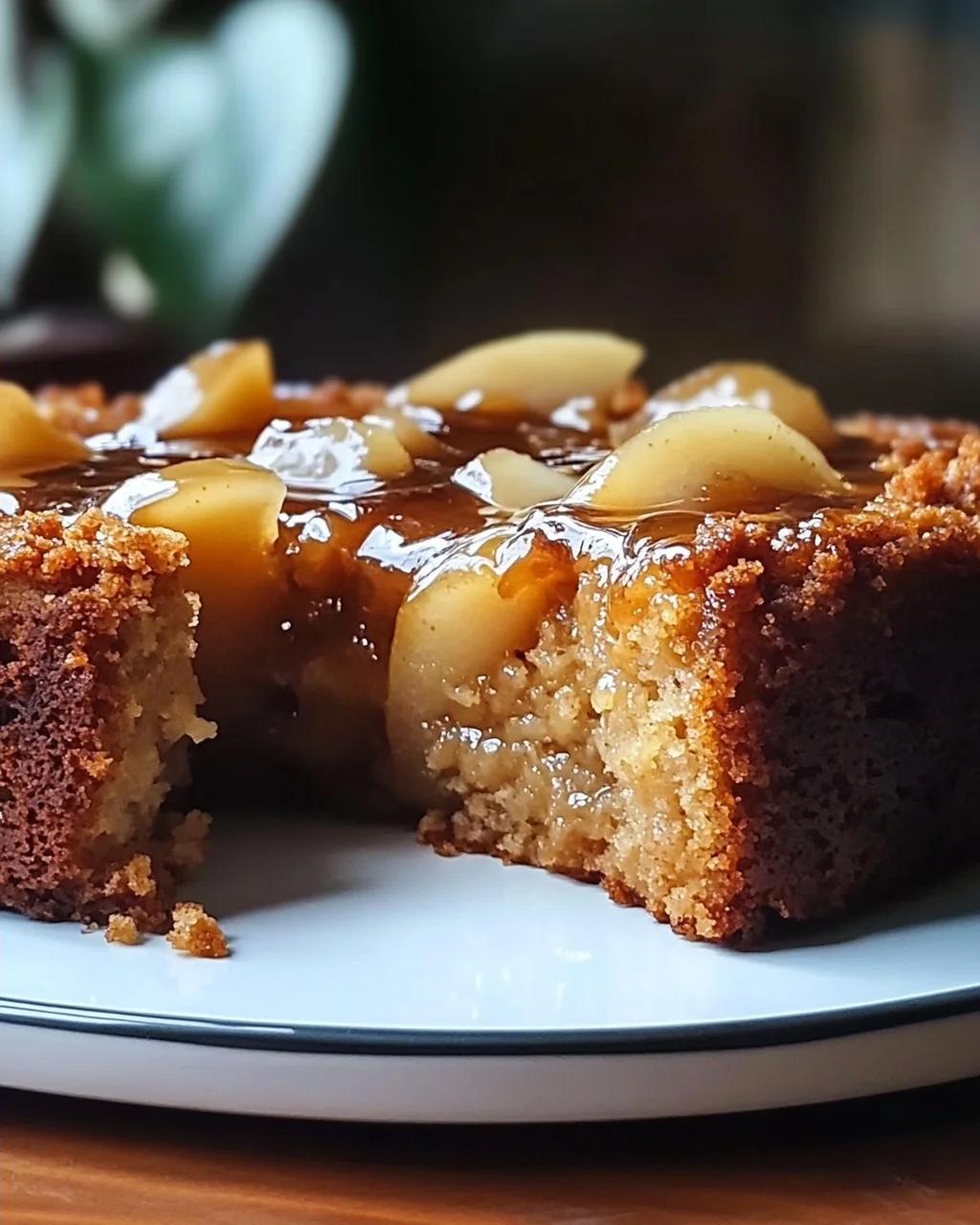 Sticky Pear Gin Extractger Kuchen: Süße Birne trifft auf Gin-Aroma
