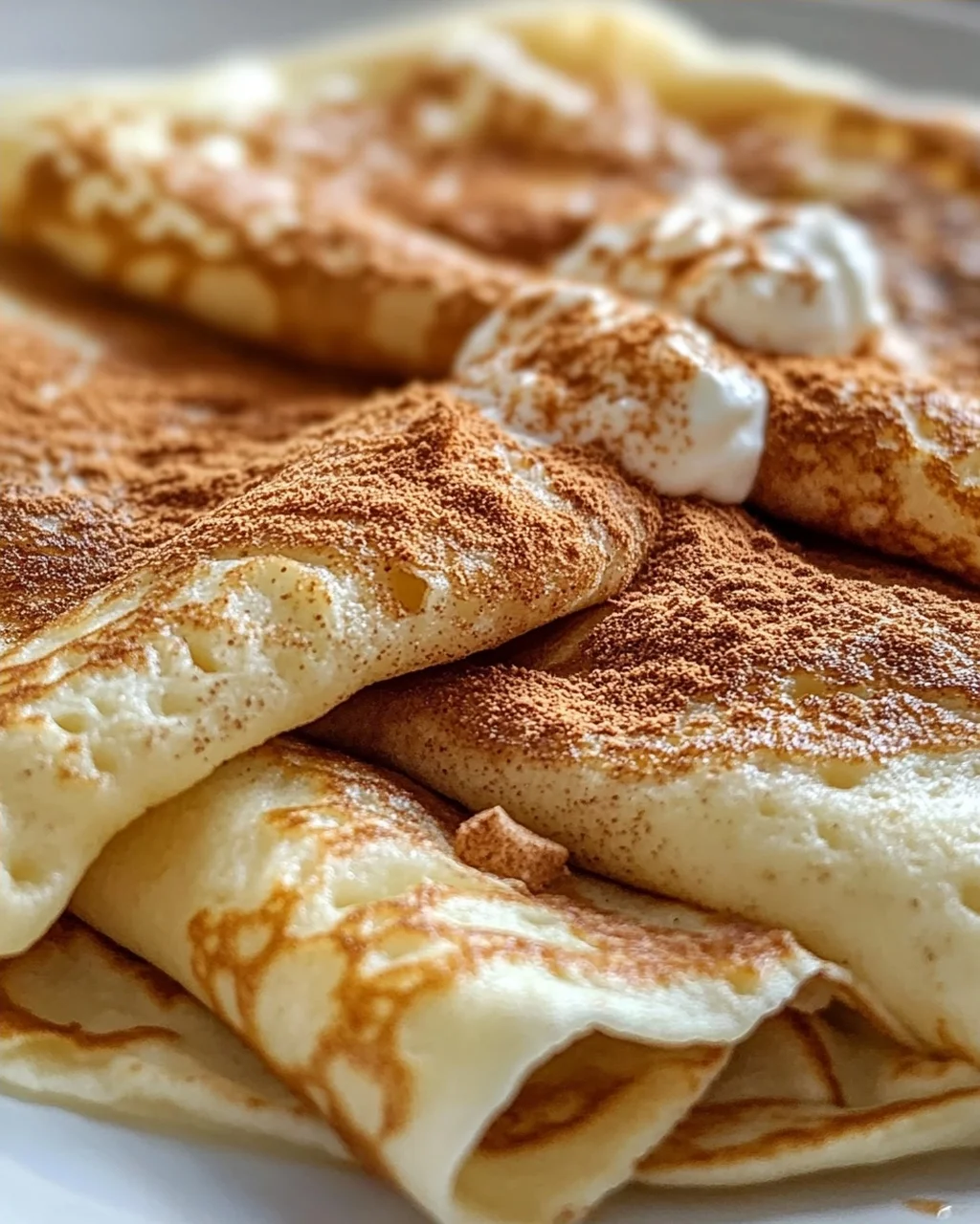 Zimtrollen-Protein-Crêpes