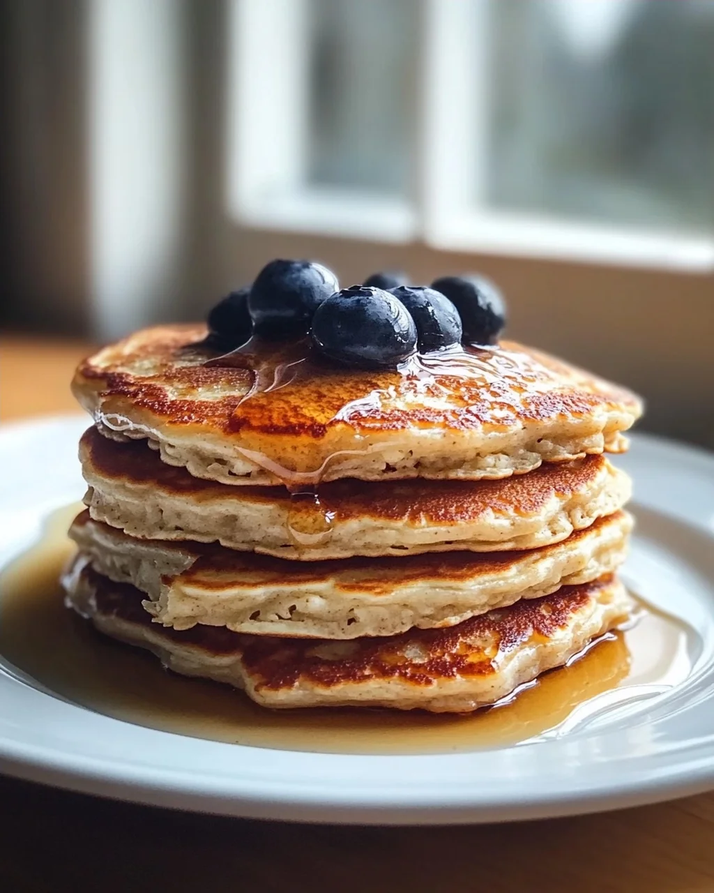 Zuckerfreie Quark Haferflocken Pancakes: Gesund & Einfach